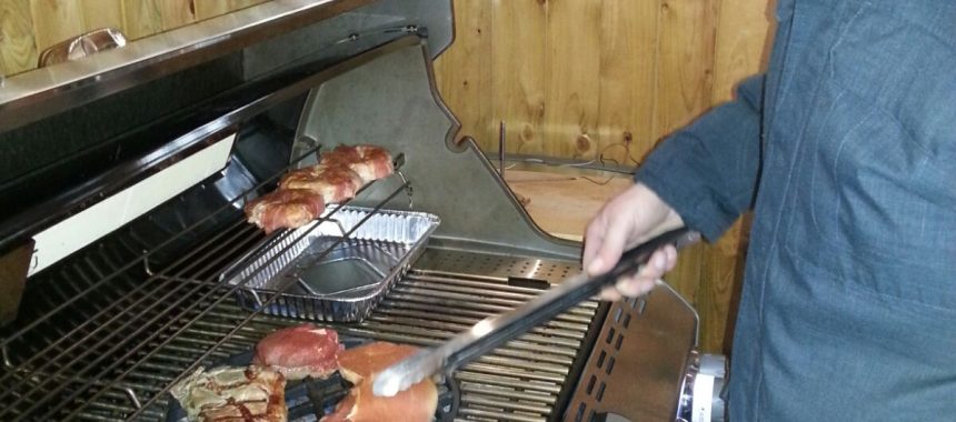 Bacon Cheese Donuts & Steak