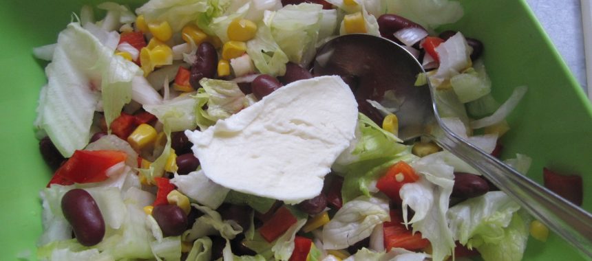 Bunter Grill-Salat