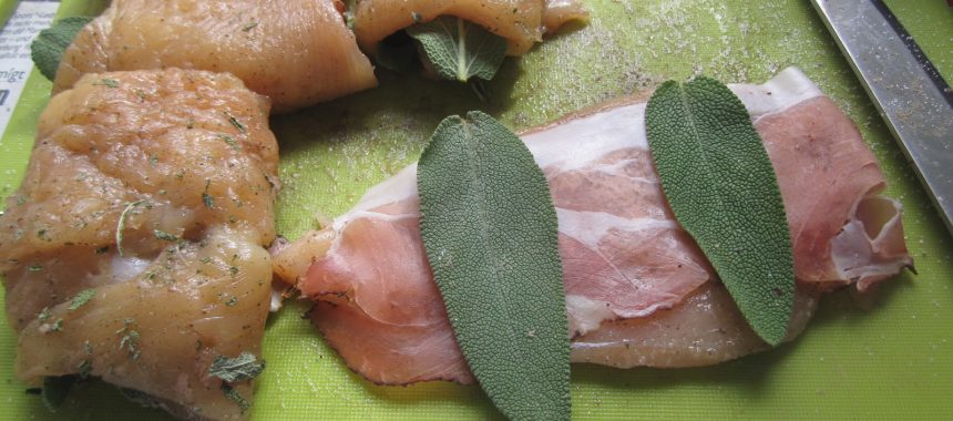 Saltimbocca vom Huhn