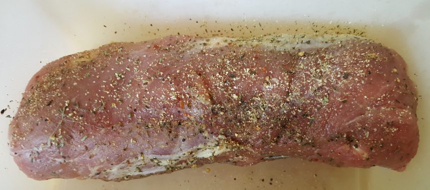 Schweinefilet mit zweierlei Käse