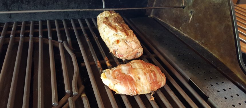 Schweinefilet mit zweierlei Käse