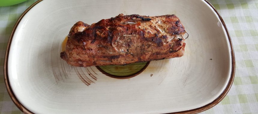 Schweinefilet mit zweierlei Käse
