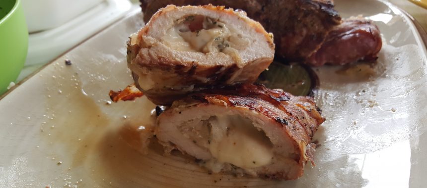 Schweinefilet mit zweierlei Käse