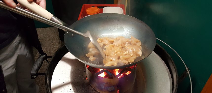 Thai Gemüse Wok mit Huhn