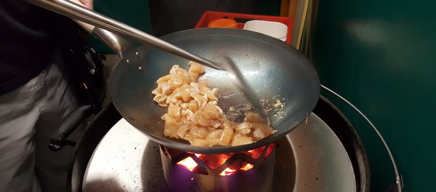 Thai Gemüse Wok mit Huhn