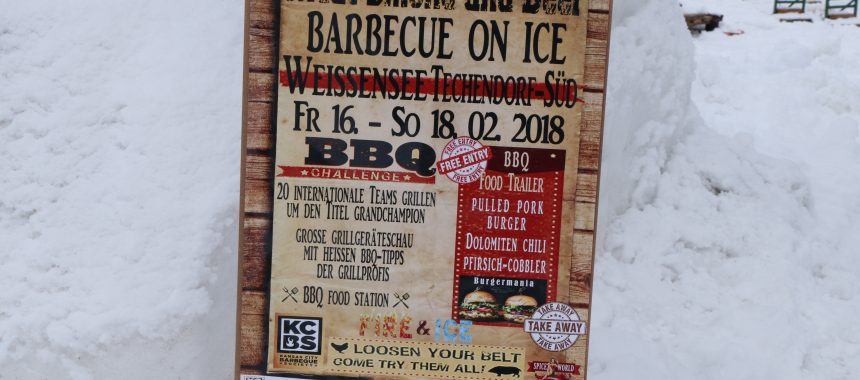 1st Meat Smoke and Beer BBQ Competition on Ice, Weissensee