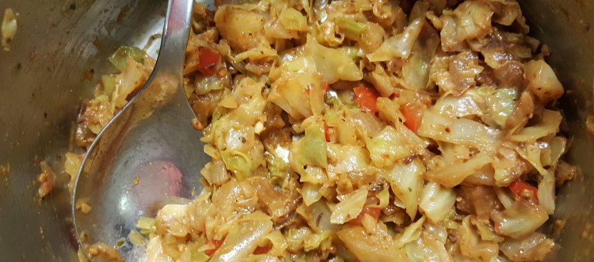 Hühnerbrust mit Curry-Kraut-Käsefüllung