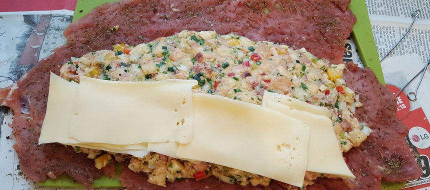 Filet Rollbraten mit Semmelfülle
