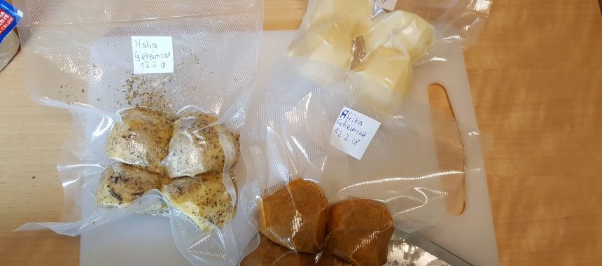 Veredelter Schnittkäse