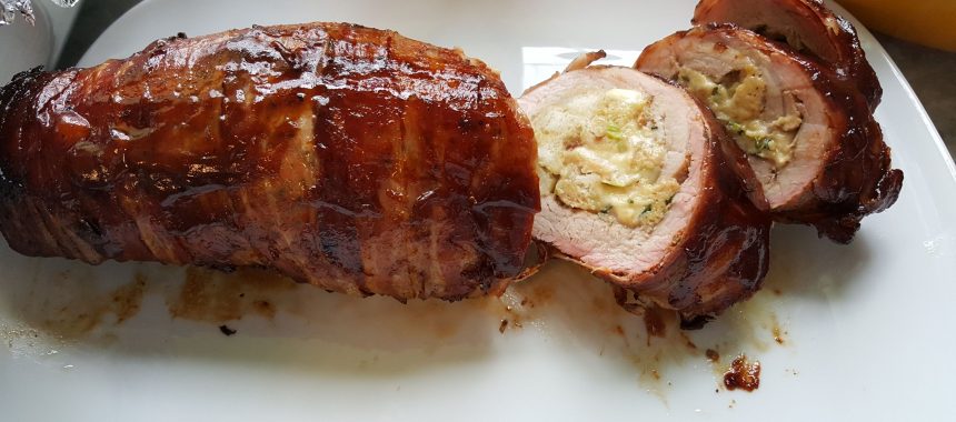 Filet Rollbraten mit Semmelfülle
