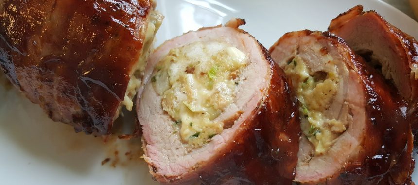 Filet Rollbraten mit Semmelfülle